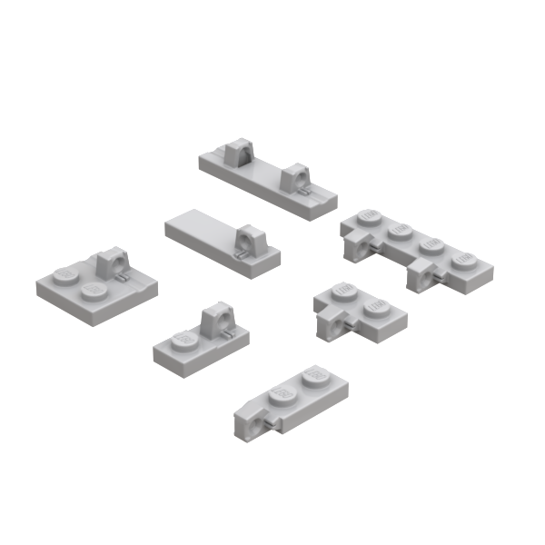 Plate With Friction Stub