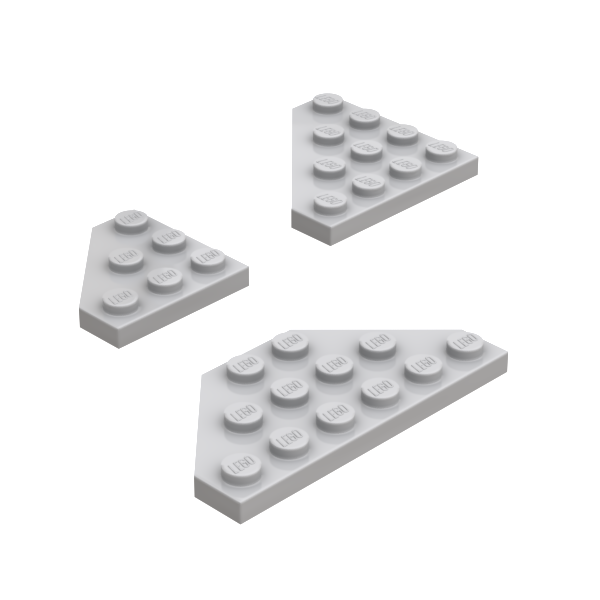 Plate With Angle 45°