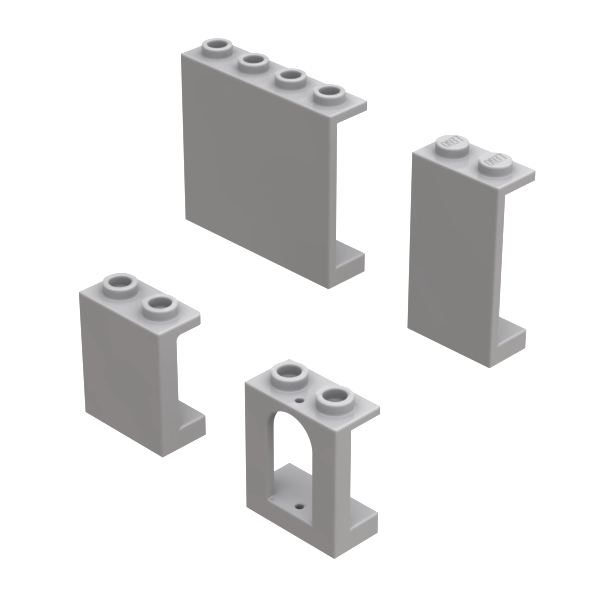 Wall Element (Open Side)