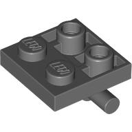 Plate With Shaft Ø3.2 - 2x2 (Bottom)