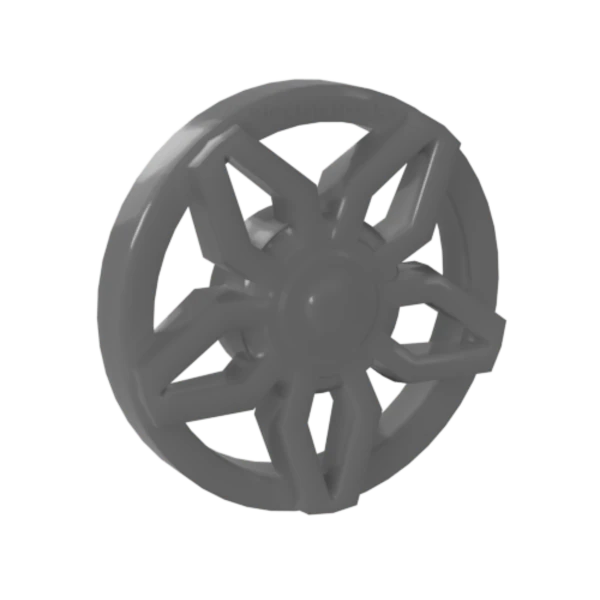 Hub Cap Ø15mm With 5 Spoke Frame