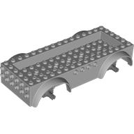 Vehicle Base With Mudguards And Wheels Holders (Ø3.9) - 6x16x2 
