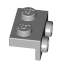 Plate With Bracket (Down) - 1x2 / 1x2