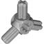 Hub With Cross Axle (3 Branches)