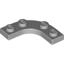 Plate With Rounded Corners With Cut Out 3x3