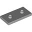 Plate With Knobs 2x4 (2 knobs)