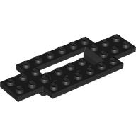 Vehicle Base Plate 4x10 With Bot. 2x4