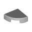 Flat Tile Circle 2x2 - 1/4