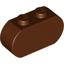 Brick With Round Ends 1x3 H1.1/3
