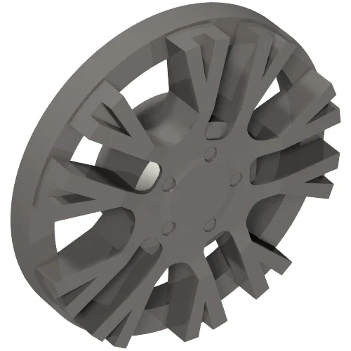 Hub Cap Ø15mm With 10 Spoke (Y Shape)