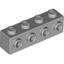 Brick With Knobs H1 1x4 (1 side - 4 Knobs)