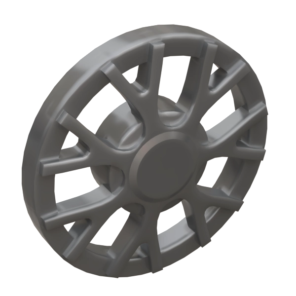 Wheel Cover With Stud Ø15mm (Y-Shape / 07 Spokes)