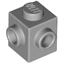Brick With Knobs H1 1x1 (Corner - 2 Knobs)
