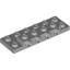 Plate With Horizontal Knobs 2x6