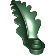 Curved Leaf With Plate 1x1