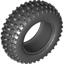 Tyre Off-Road Ø75.1 x 28 (Profile: Wide)