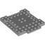 Double Plate With Cut Out And Wing 8x8 H6.4mm