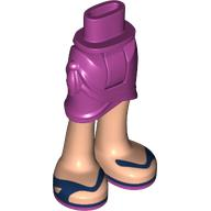 Minidoll Legs With Skirt Wrap