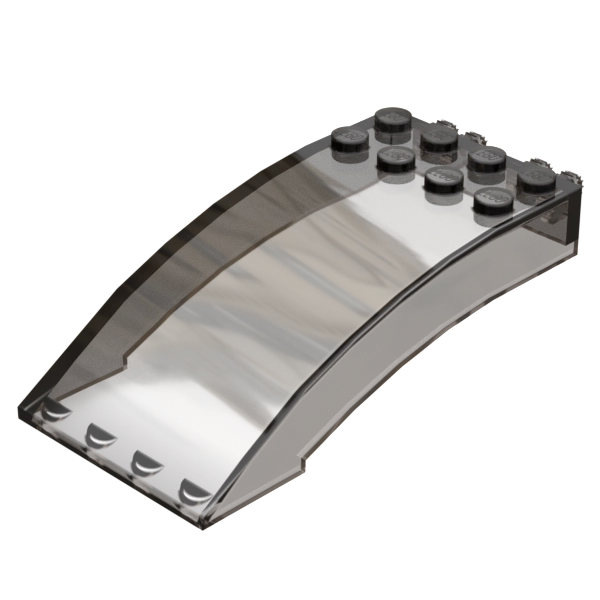 Windscreen Slope Curve - 4x8 H2 (With Friction Fork)
