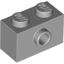 Brick With Knobs H1 1x2 (1 sides - 1 Knobs)