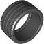 Tyre Ø68.8 x 36 (Profile: Low Wide)