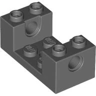 Brick With Hole 2x4 (Cutout 2x2)