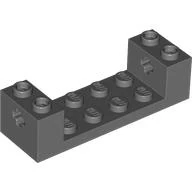 Brick With Cross Hole 2x6