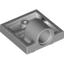 Plate With Horizontal Hole 2x2 (Reversed)