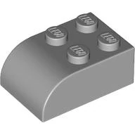 Brick With Outside Half Bow 3x2 H1