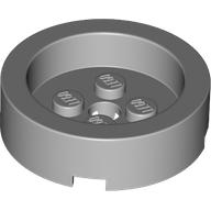 Brick Round With Recessed Center and Hole 4x4