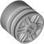 Rim Ø18x14 With Cross Hole (Profile: Wide)