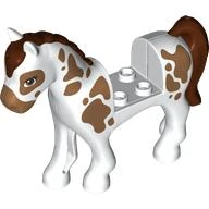 Horse (Friends Style) With Cutout For Saddle