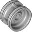 Rim Ø30x20 With Cross Hole (Profile: Wide)