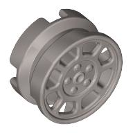 Rim With 8 Spokes - Ø18 x 14mm (Ø3.9 Hole)