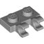 Plate With Holder Vertical Double 1x2