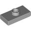 Plate With Knobs 1x2 (1 knob)